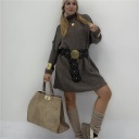 abito/maglia lungo con mezzo collo radical